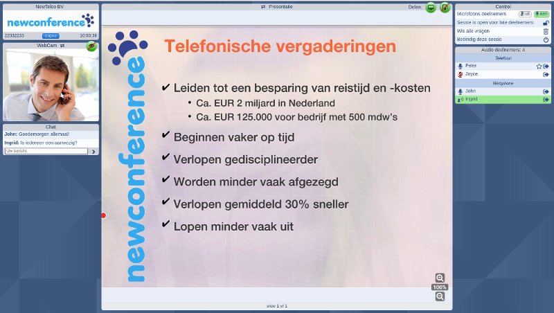 Sehen Sie sich den Webinar-Screenshot an